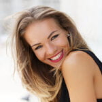 Happy Smiling Woman After Rhinoplasty Nose Job Surgery at Claytor Noone in Philadelphia PA