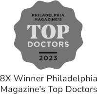 6x winner Philadelphia Magazine's Top Doctors