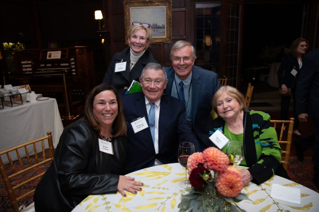 Dr. R Barrett Noone, Dr. Brannon Claytor, and others smiling at 2023 Global Aesthetics Meeting