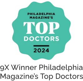 9x Winner Philadelphia Magazine's Top Doctors 2024